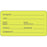 Label Paper Permanent Reagent: ___ 3" X 1 5/8" Fl. Yellow 1000 Per Roll