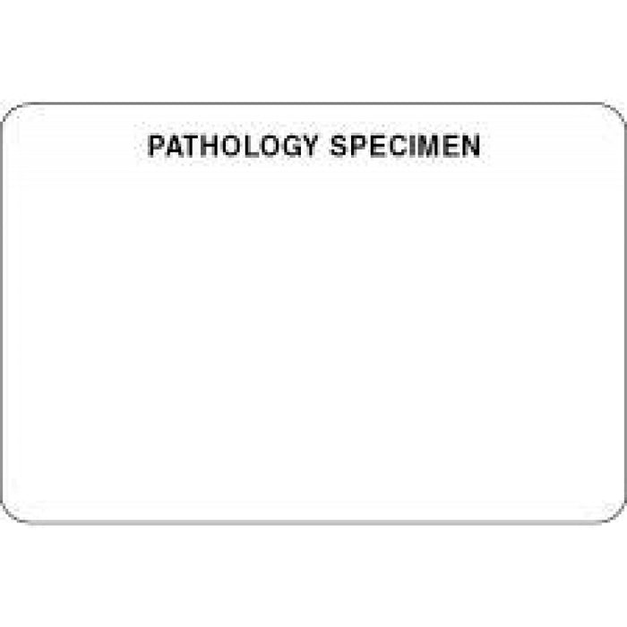 Label Paper Permanent Pathology Specimen 3" X 2" White 500 Per Roll