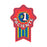 Label Pediatric Award Sticker Paper Permanent #1 Paciente Red 250 Per Roll