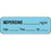 Anesthesia Label With Date, Time, And Initial Paper Permanent Meperidine Mg/Ml 1 1/2" X 1/2" Blue 1000 Per Roll