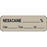 Anesthesia Label With Date, Time, And Initial Paper Permanent Gray Nesacaine % 1 1/2" X 1/2" Gray 1000 Per Roll