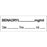 Anesthesia Tape With Date, Time, And Initial Removable Benadryl Mg/Ml 1" Core 1/2" X 500" Imprints White 333 500 Inches Per Roll