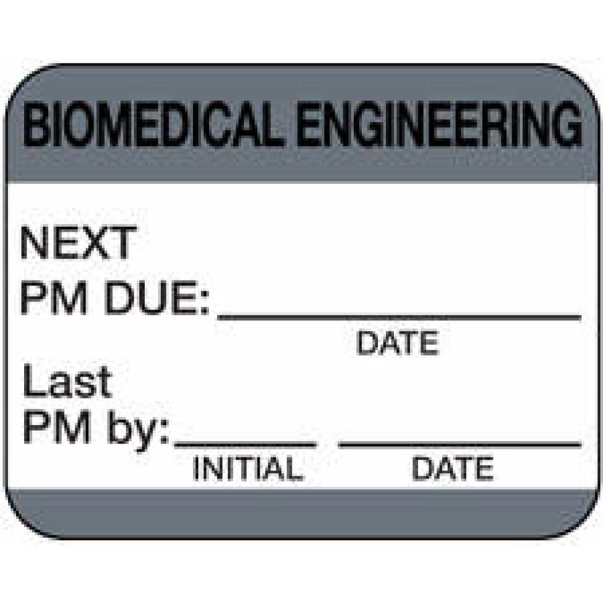 Biomedical Service Label Label Self-Laminating Paper Permanent Biomedical Engineering 1