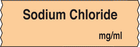 Tape Removable Sodium Chloride 1" Core 1/2" X 500" Imprints Salmon 333 500 Inches Per Roll