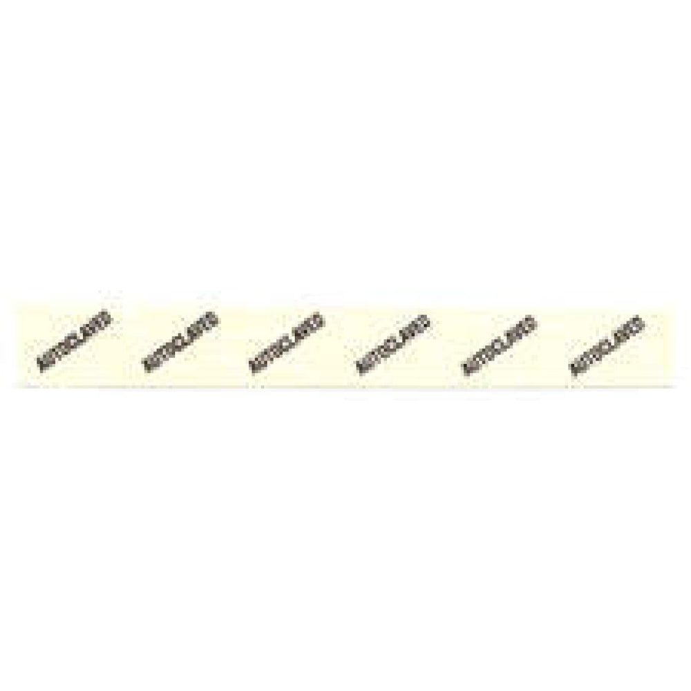 Steam Indicator Tape Removable Autoclave 1" Core 3/4" X 500" Imprints Beige 200 500 Inches Per Roll
