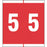 Acme Compatible Color-Code Label Mylar Coated For Durability 1 1/2"W X 1 11/16"H 500/Roll