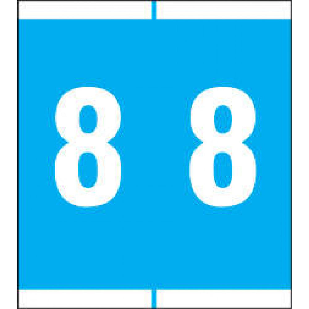 Acme Compatible Color-Code Label Mylar Coated For Durability 1 1/2"W X 1 11/16"H 500/Roll