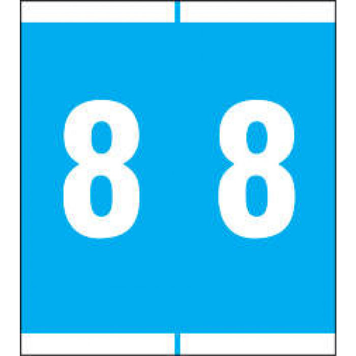 Acme Compatible Color-Code Label Mylar Coated For Durability 1 1/2"W X 1 11/16"H 500/Roll