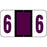 Pos Compatible Color-Code Label Numeric Compatible Series 1 5/8" X 15/16" 500/Roll