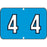 Blue 500/Roll 1 1/2" X 1"