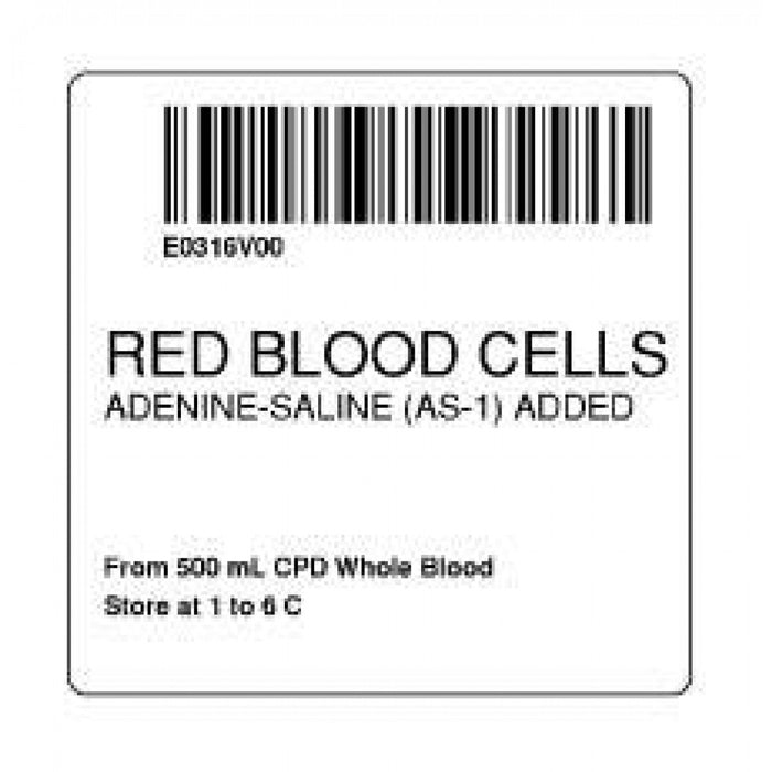 Isbt Label Isbt 128 Label (Synthetic, Permanent)