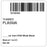 Label, Isbt 128, Synthetic, Permanent, "Thawed Plasma", 2 X 2, White, 500 Per Roll