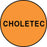 Label Paper Permanent Choletec Fl. Orange 1000 Per Roll