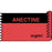 Tape Removable Anectine Mg/Ml 1" Core 1/2" X 500" Imprints Fl. Red And Black 333 500 Inches Per Roll