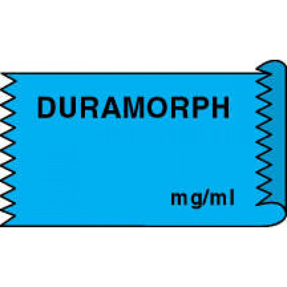 Tape Removable Duramorph Mg/Ml 1" Core 1/2" X 500" Imprints Blue 333 500 Inches Per Roll