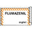 Anesthesia Tape Removable Flumazenil Mg/Ml 1" Core 1/2" X 500" Imprints White With Orange 333 500 Inches Per Roll