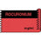 Tape Removable Rocuronium Mg/Ml 1" Core 1/2" X 500" Imprints Fl. Red And Black 333 500 Inches Per Roll