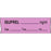 Anesthesia Tape With Date, Time, And Initial Removable Isuprel Mg/Ml 1" Core 1/2" X 500" Imprints Violet 333 500 Inches Per Roll