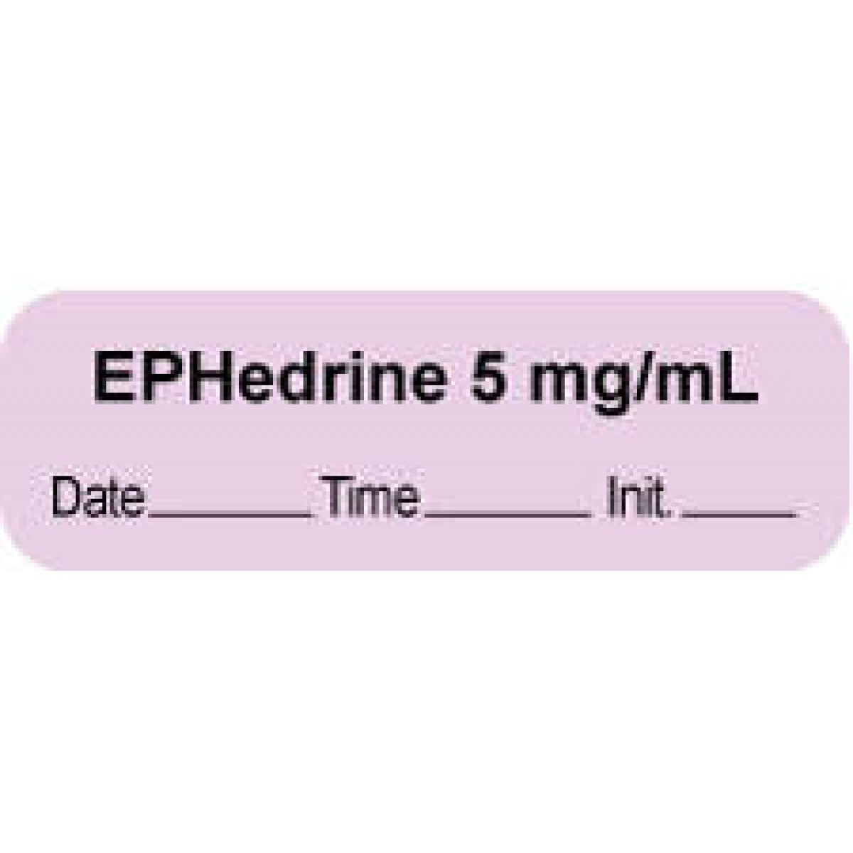 Anesthesia Label With Date, Time & Initial | Tall-Man Lettering (Paper ...