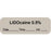 Anesthesia Label With Date, Time, And Initial | Tall-Man Lettering Paper Permanent "Lidocaine 0.5%" Core 1.5" X 0.5" Gray 1000 Per Roll