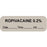 Anesthesia Label With Date, Time, And Initial Paper Permanent "Ropivacaine 0.2%" Core 1.5" X 0.5" Gray 1000 Per Roll