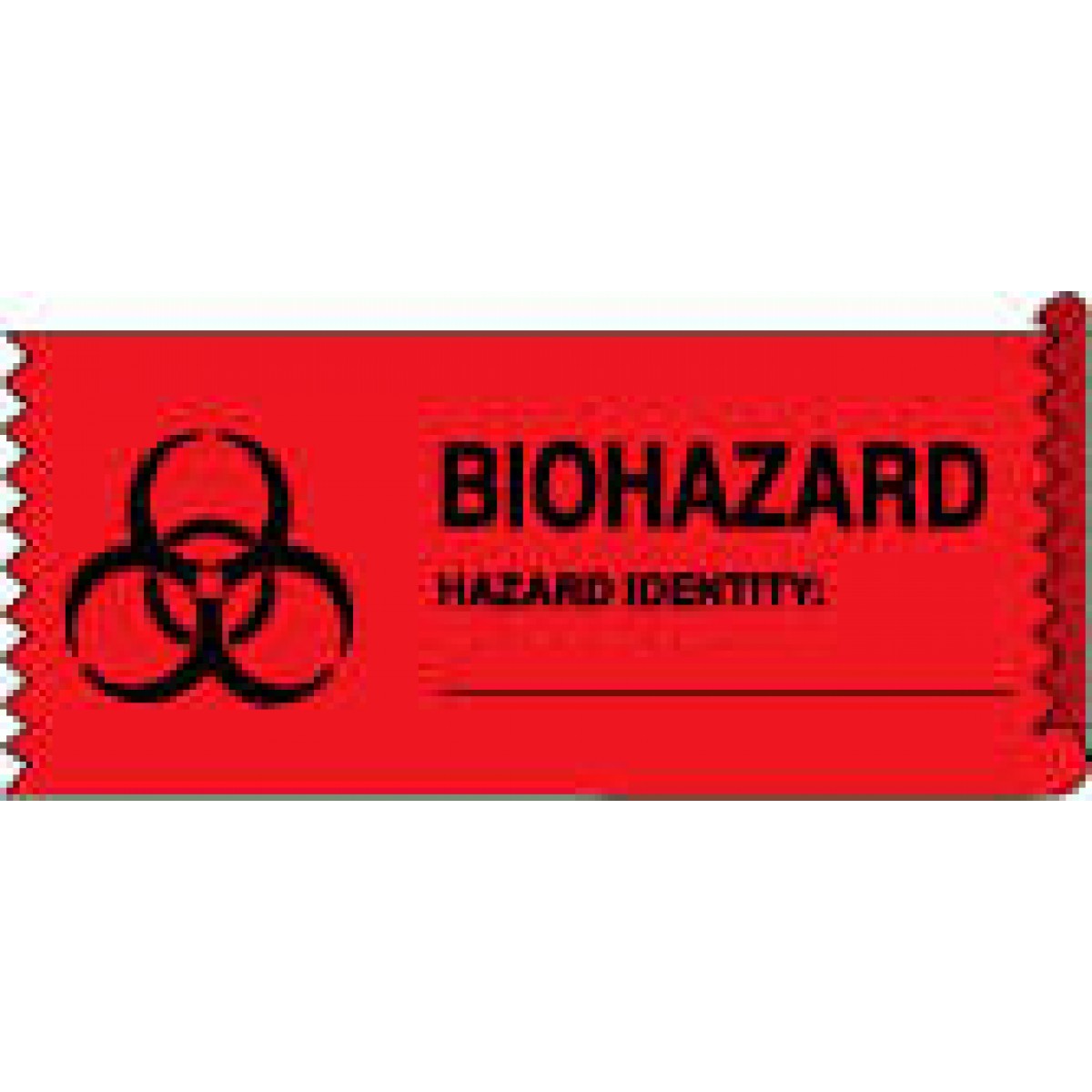 Hazard Tape (Removable) Biohazardhazard 1 X 500