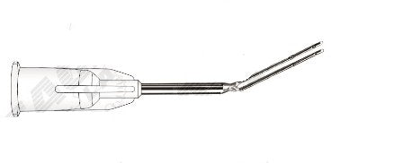 Eagle Labs LASIK Flap Irrigator (Vidaurri) - LASIK Vidaurri Flap Irrigator, Angled, 4 Ports per Tip, Dual-Tip, 25G - 600-06