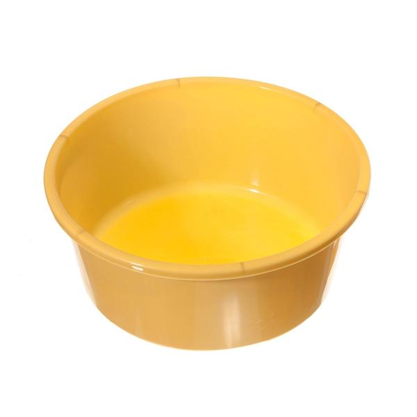 Medline Industries  Basin Wash 5qt Plastic 4-1/4x10-3/4" Gold 50/Ca