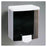Bobrick Dispenser Soap Bobrick Black / Gray Manual 40oz Ea
