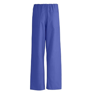 Medline AngelStat Unisex Reversible Drawstring Waist Scrub Pants - AngelStat Unisex Reversible Drawstring Waist Scrub Pants with Angelica Color-Coding, Size L Regular Inseam, Regal Purple - 600NRPL-CA