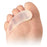 Silipos Crest Pad Gel-Toe Btrs Silicone Gel Translucent Sz Sm Right 3/PK