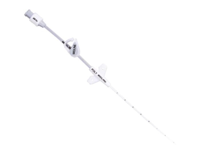 CR Bard Poly Midline Catheters - Poly Midline Single-Lumen Catheter, Max Barrier Tray, 3 Fr - 4153108D