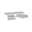Medegen Medical Products Cover Instrument Tray Stainless Steel Ea (77150)