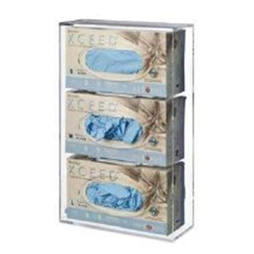 Phlebotic Glove Box Holder Acrylic Quad Clear Side Loading Ea (7039)