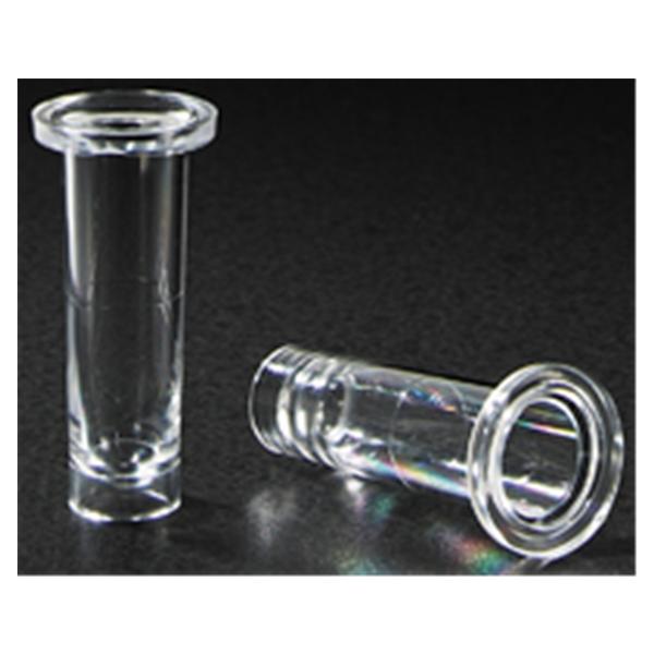 Globe Scientific  Nesting Sample Cup f/ 12/ 13mm Tb PS Clear 6x10 1mL 1000/Pk