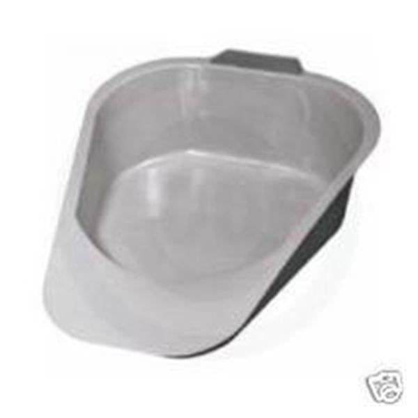 Medegen Medical Products Bedpan Fracture 1.1qt Gold Plastic Female With Handle 12/Ca