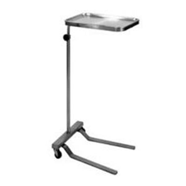 Blickman Health Stand Mayo Blickman 37-1/4x64" 2" Caster EA