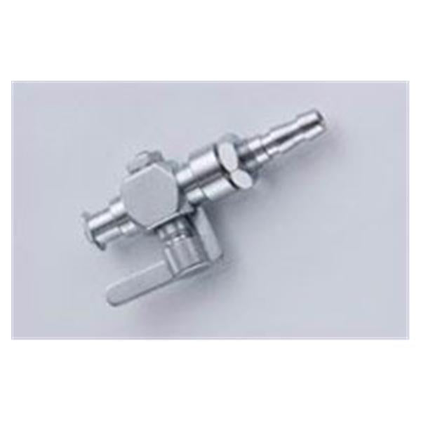 Cadence Science- Popper &Sons Stopcock 1-Way Plated Brass Female Luer to Male Luer Lock EA