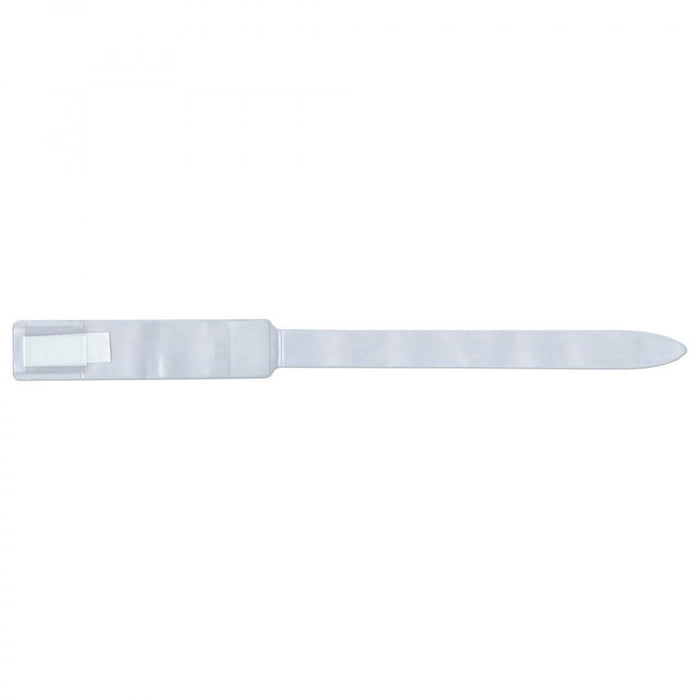 Soft-Lock Insert Wristband Vinyl X11 Adult/Pedi Clear - 250 Per Box