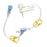 Smiths Medical ASD Needle 20gx3/4" Gripper Plus Huber Safety Ea, 12 EA/BX (21-2865-24)