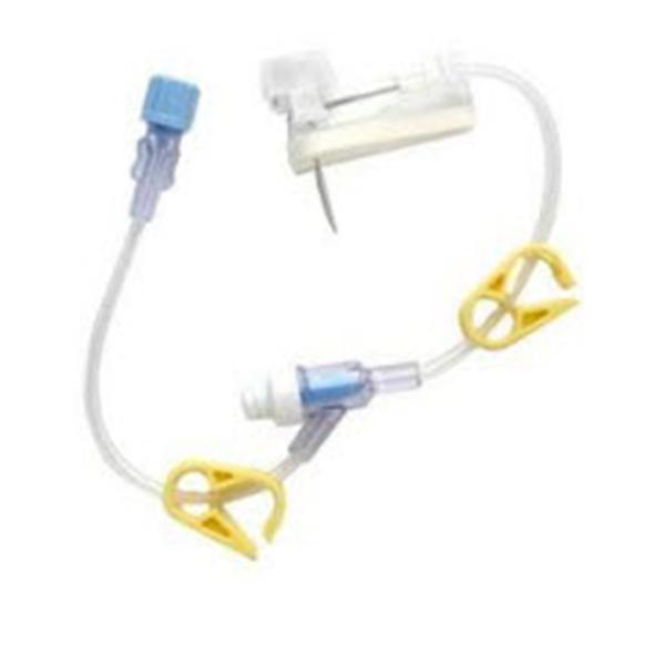 Sims Deltec Needle 19gx1-1/4" Gripper Plus Huber Safety 12/Bx