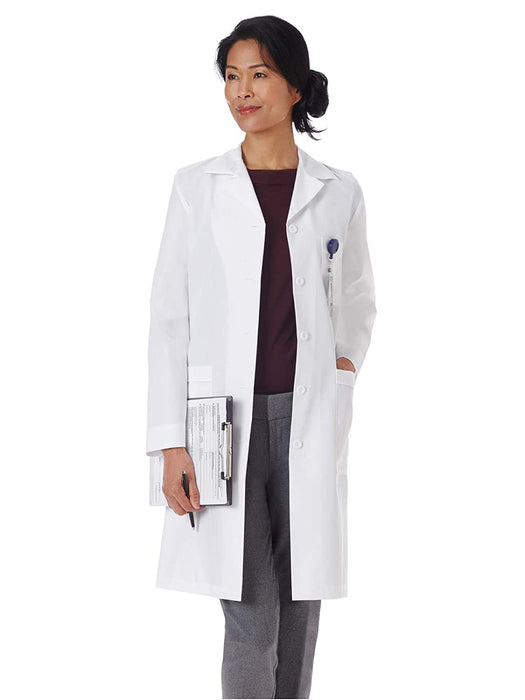 Encompass Group META Ladies Lab Coats - LABCOAT, 4PKT, NANO, 39" - 17010-011