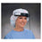 O & M Halyard Face Shield Headband Halyard Clear 40/Ca