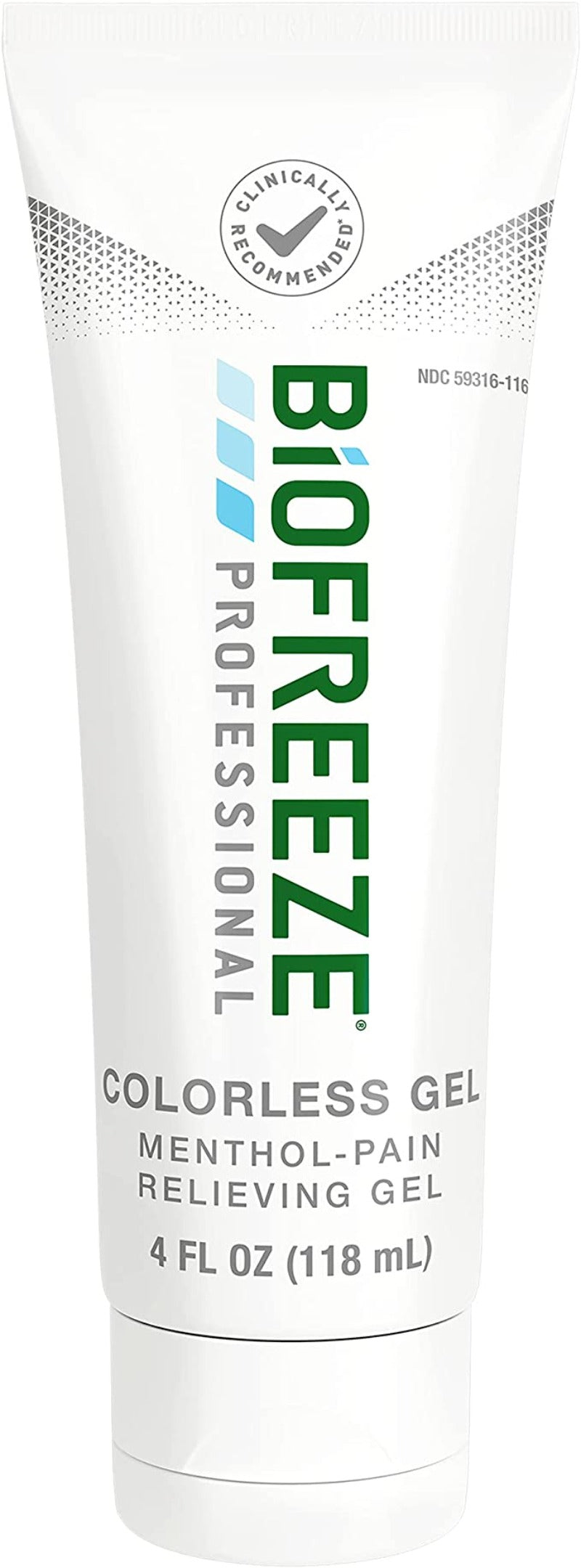 Biofreeze Professional Topical Pain Relief, 5% Strength Menthol Topical Gel 4 oz