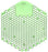 Eco-Fresh Wave Urinal Screen and Deodorizer by Fresh Products