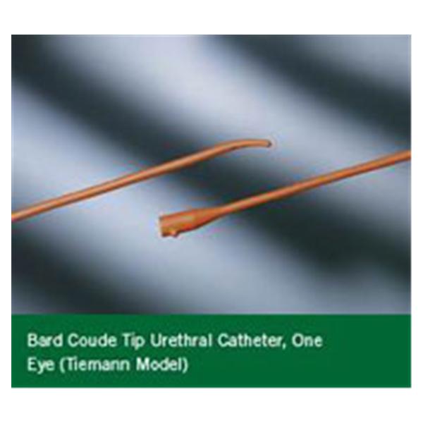 Bard Medical Division Catheter Intermittent 20Fr Coude Olive Tip Rubber 16" 12/Ca