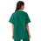 Medline AngelStat Unisex Reversible V-Neck Scrub Top with 4 Pockets - AngelStat Unisex Reversible V-Neck 4-Pocket Scrub Top with Angelica Color-Coding, Size 4XL, Hunter Green - 630NHG4XL-CA