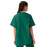 Medline AngelStat Unisex Reversible V-Neck Scrub Top with 4 Pockets - AngelStat Unisex Reversible V-Neck 4-Pocket Scrub Top with Angelica Color-Coding, Size XL, Emerald - 630NJTXL-CA