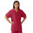 Medline AngelStat Unisex Reversible V-Neck Scrub Top with 4 Pockets - AngelStat Unisex Reversible V-Neck 4-Pocket Scrub Top with Angelica Color-Coding, Size M, Raspberry - 630NTRM-CA