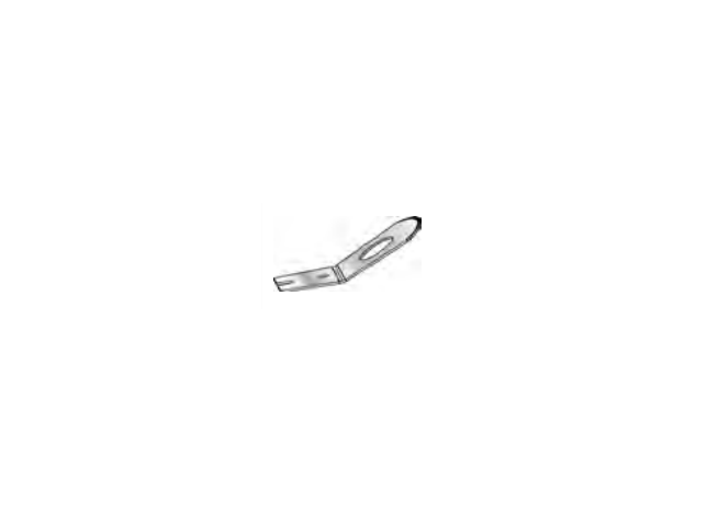 Microaire Surgical Oscillating Blades - BLADE, SAW, MICRO OSC., 10.2MMX12MMX0.5MM - 1700-008